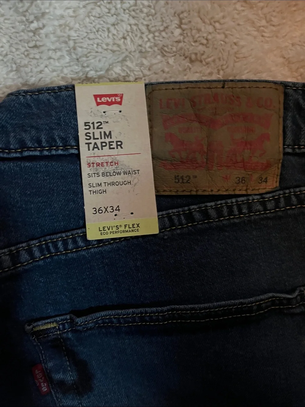 Levi's Slim Indigo Blue Skinny Jeans